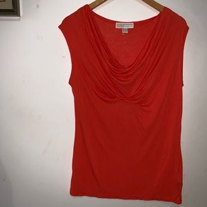 NWOT Michael Kors red blouse